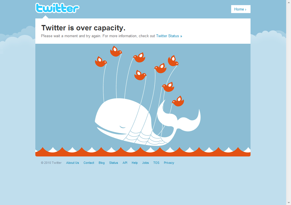 fail whale error message