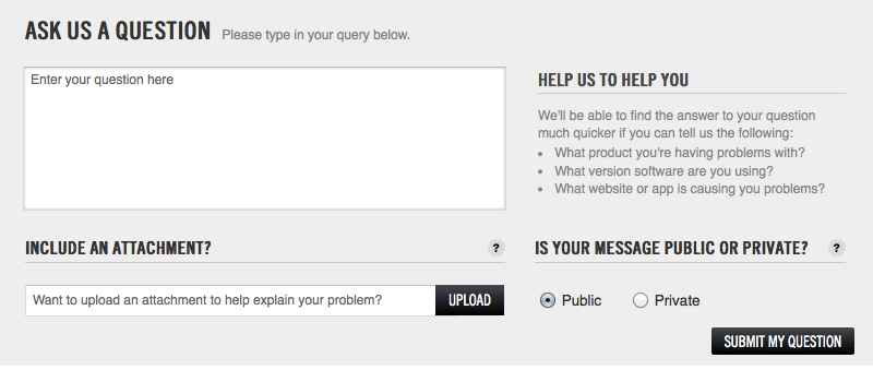 Nike Facebook Customer Service