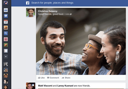 New Facebook Feed