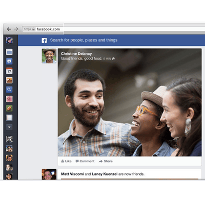 New Facebook Feed