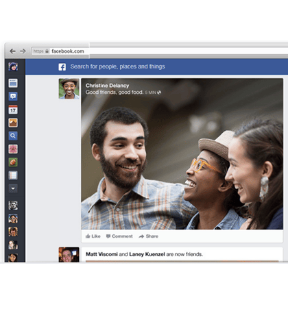New Facebook Feed