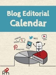 blog editorial calendar