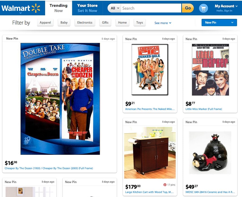 walmart new ways to use content