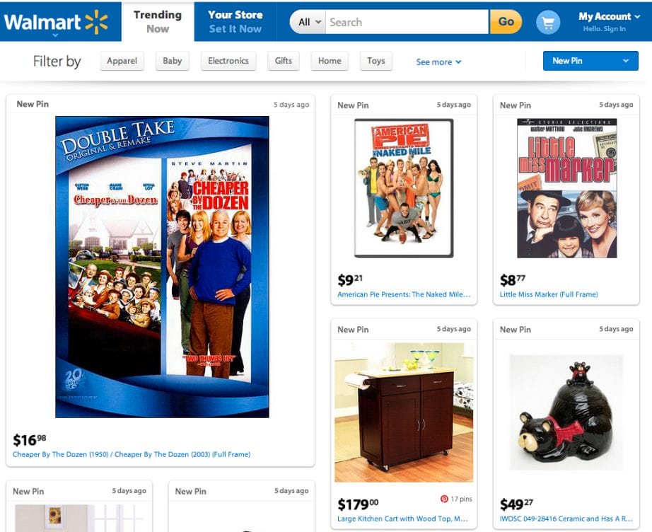 walmart new ways to use content