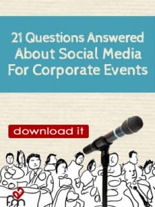social media for corporate events white paper
