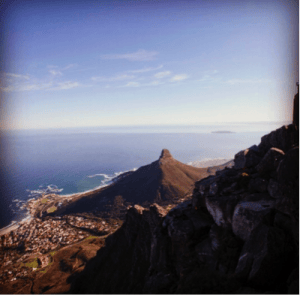 view of mountains and sky