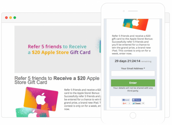 Refer a Friend Promotion