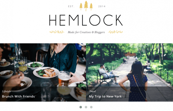 Hemlock magazine theme and top ten wordpress themes for business